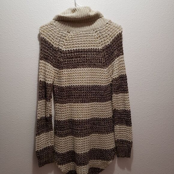 * Rue 21 sweater tan and brown, S - Picture 2 of 4